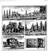 Gave Stock Farmers, Davis Farm Residence, Farr Farm Residence, Garrett Residence, Aldrich Grocer, Bremer County 1875